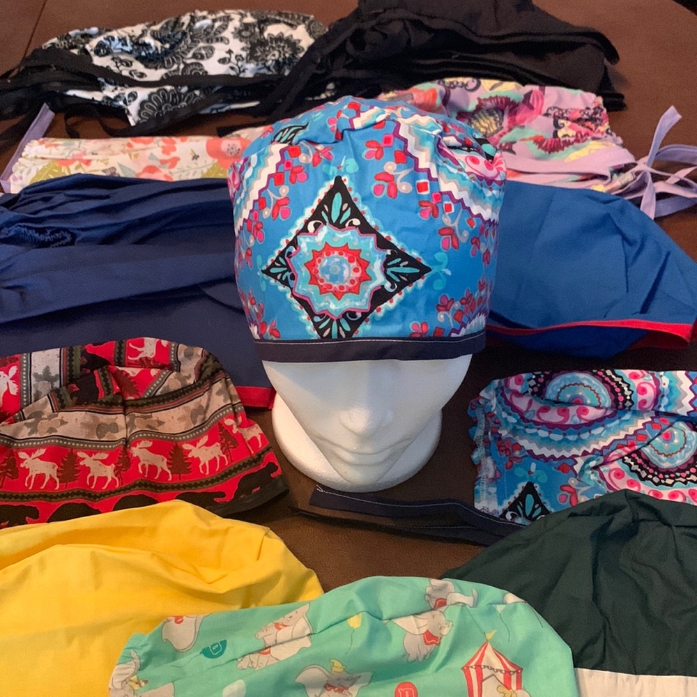 Scrub caps
